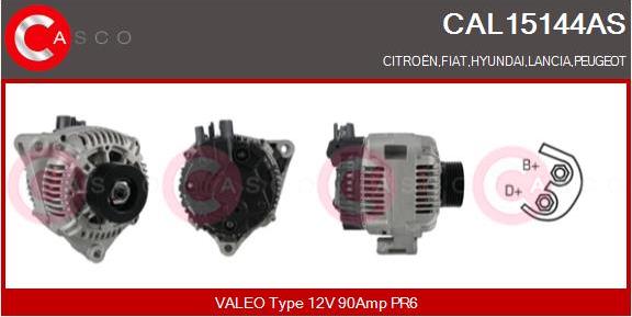 Casco CAL15144AS - Generator alexcarstop-ersatzteile.com