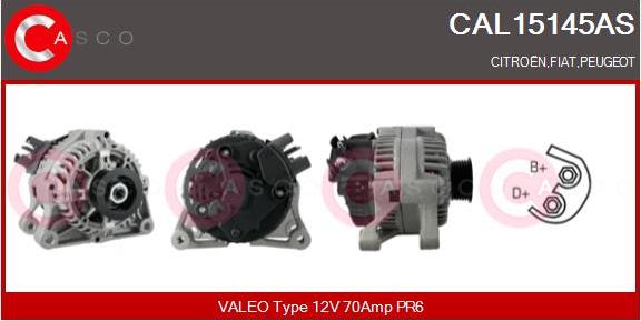 Casco CAL15145AS - Generator alexcarstop-ersatzteile.com