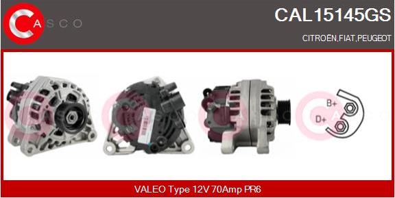 Casco CAL15145GS - Generator alexcarstop-ersatzteile.com