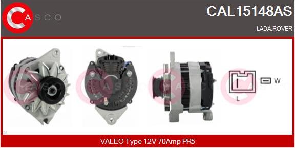 Casco CAL15148AS - Generator alexcarstop-ersatzteile.com