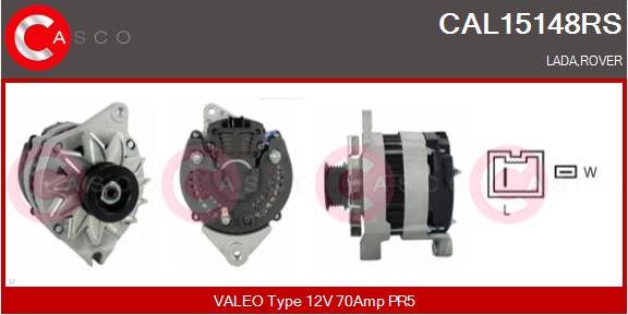 Casco CAL15148RS - Generator alexcarstop-ersatzteile.com