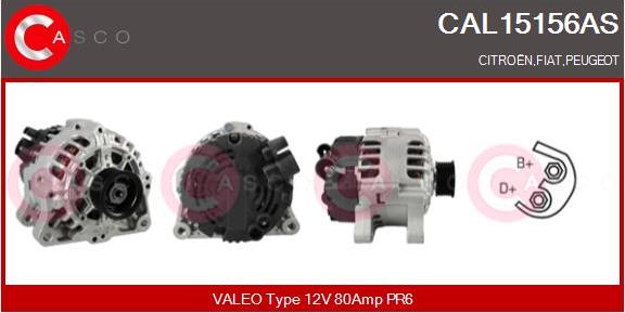 Casco CAL15156AS - Generator alexcarstop-ersatzteile.com