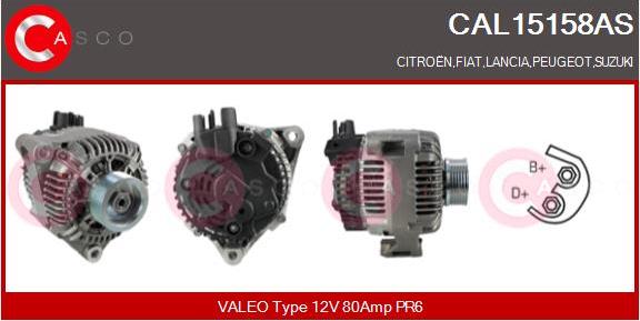 Casco CAL15158AS - Generator alexcarstop-ersatzteile.com