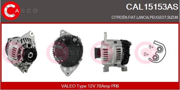 Casco CAL15153AS - Generator alexcarstop-ersatzteile.com