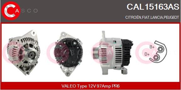 Casco CAL15163AS - Generator alexcarstop-ersatzteile.com