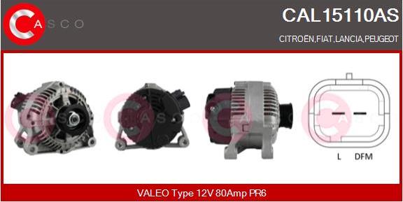 Casco CAL15110AS - Generator alexcarstop-ersatzteile.com