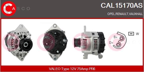 Casco CAL15170AS - Generator alexcarstop-ersatzteile.com