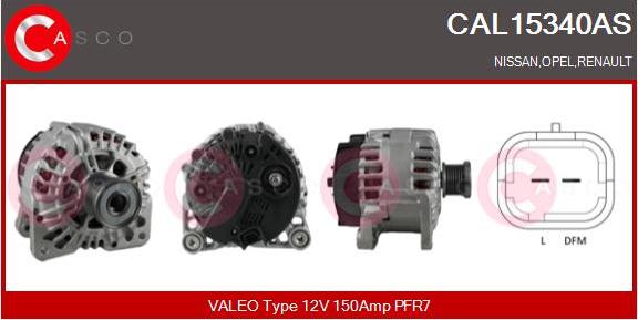 Casco CAL15340AS - Generator alexcarstop-ersatzteile.com