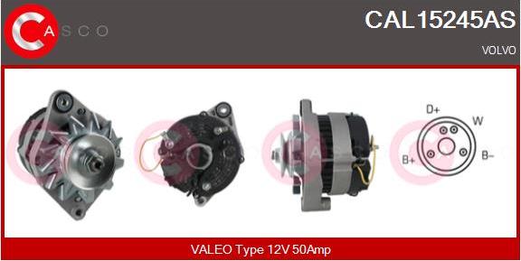 Casco CAL15245AS - Generator alexcarstop-ersatzteile.com