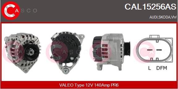 Casco CAL15256AS - Generator alexcarstop-ersatzteile.com