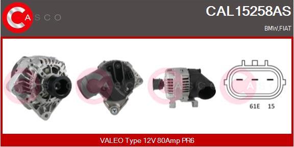 Casco CAL15258AS - Generator alexcarstop-ersatzteile.com