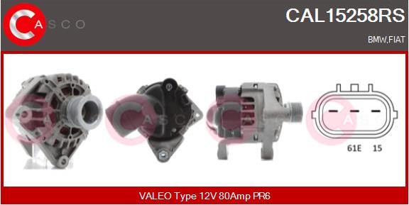 Casco CAL15258RS - Generator alexcarstop-ersatzteile.com