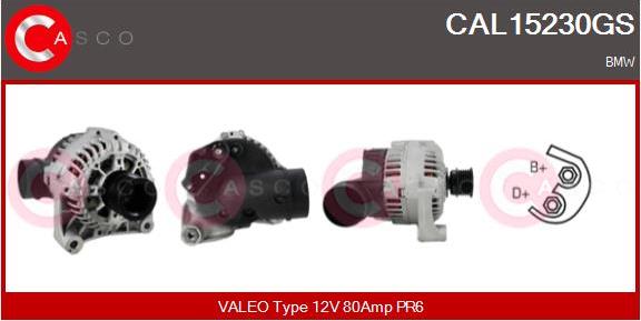 Casco CAL15230GS - Generator alexcarstop-ersatzteile.com