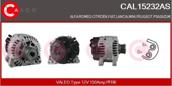 Casco CAL15232AS - Generator alexcarstop-ersatzteile.com