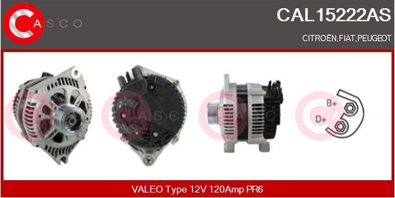 Casco CAL15222AS - Generator alexcarstop-ersatzteile.com