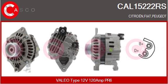 Casco CAL15222RS - Generator alexcarstop-ersatzteile.com