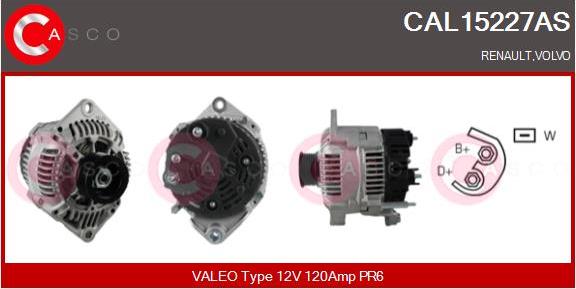 Casco CAL15227AS - Generator alexcarstop-ersatzteile.com