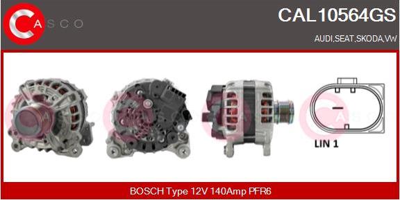 Casco CAL10564GS - Generator alexcarstop-ersatzteile.com