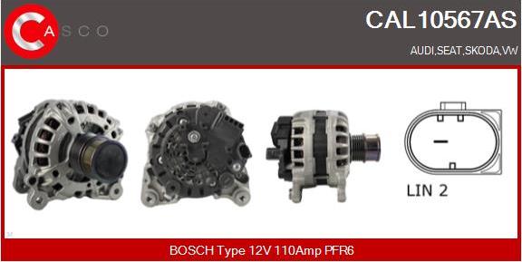 Casco CAL10567AS - Generator alexcarstop-ersatzteile.com