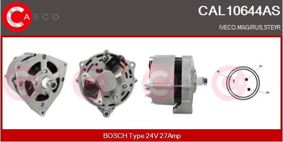 Casco CAL10644AS - Generator alexcarstop-ersatzteile.com