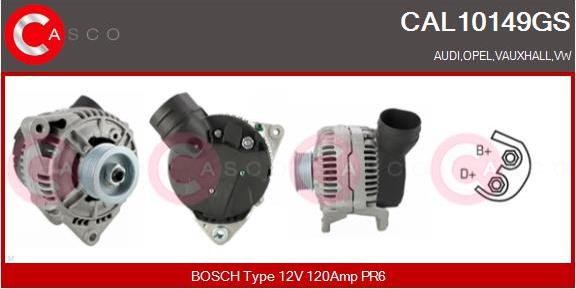 Casco CAL10149GS - Generator alexcarstop-ersatzteile.com