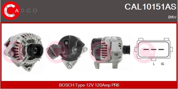 Casco CAL10151AS - Generator alexcarstop-ersatzteile.com