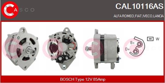 Casco CAL10116AS - Generator alexcarstop-ersatzteile.com