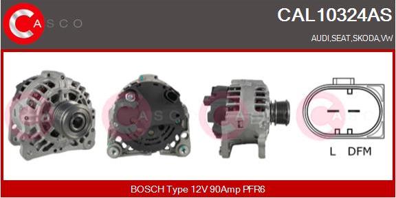 Casco CAL10324AS - Generator alexcarstop-ersatzteile.com