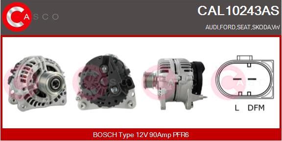 Casco CAL10243AS - Generator alexcarstop-ersatzteile.com