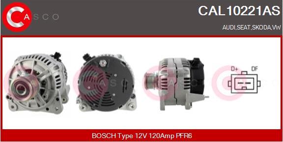 Casco CAL10221AS - Generator alexcarstop-ersatzteile.com