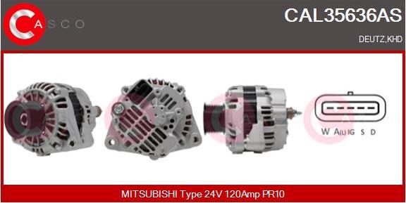 Casco CAL35636AS - Generator alexcarstop-ersatzteile.com