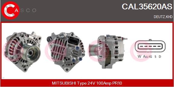 Casco CAL35620AS - Generator alexcarstop-ersatzteile.com