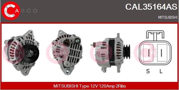 Casco CAL35164AS - Generator alexcarstop-ersatzteile.com