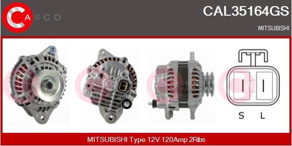 Casco CAL35164GS - Generator alexcarstop-ersatzteile.com