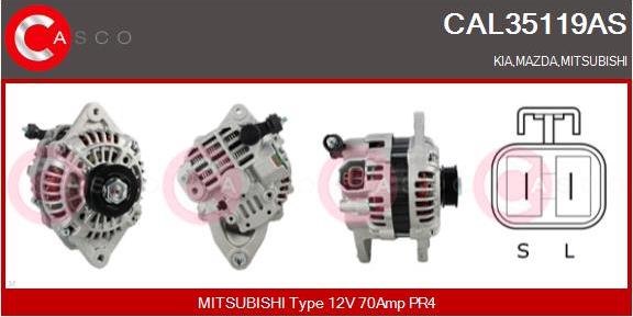 Casco CAL35119AS - Generator alexcarstop-ersatzteile.com