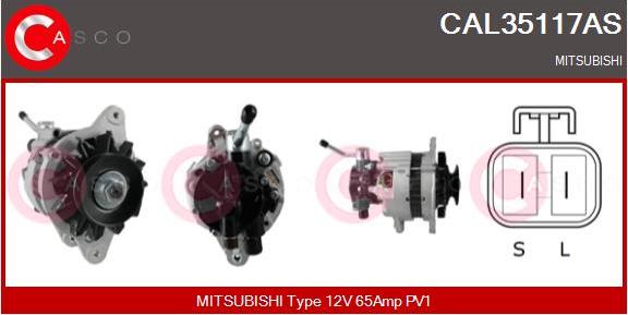 Casco CAL35117AS - Generator alexcarstop-ersatzteile.com