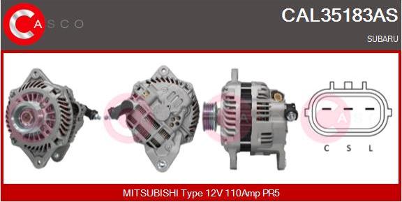 Casco CAL35183AS - Generator alexcarstop-ersatzteile.com