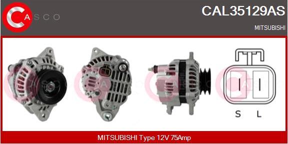 Casco CAL35129AS - Generator alexcarstop-ersatzteile.com