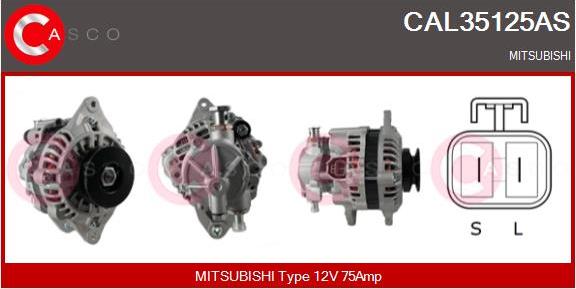 Casco CAL35125AS - Generator alexcarstop-ersatzteile.com