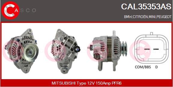 Casco CAL35353AS - Generator alexcarstop-ersatzteile.com