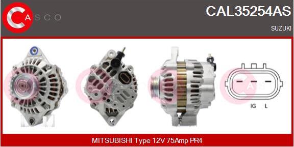 Casco CAL35254AS - Generator alexcarstop-ersatzteile.com