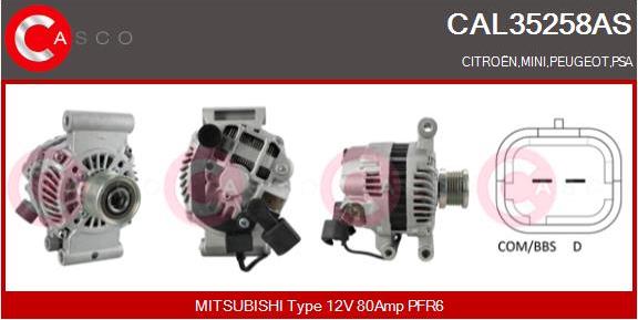 Casco CAL35258AS - Generator alexcarstop-ersatzteile.com