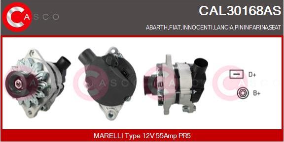 Casco CAL30168AS - Generator alexcarstop-ersatzteile.com