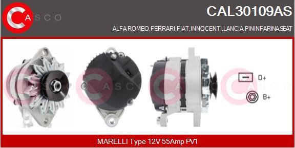 Casco CAL30109AS - Generator alexcarstop-ersatzteile.com