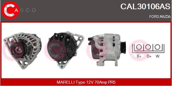 Casco CAL30106AS - Generator alexcarstop-ersatzteile.com