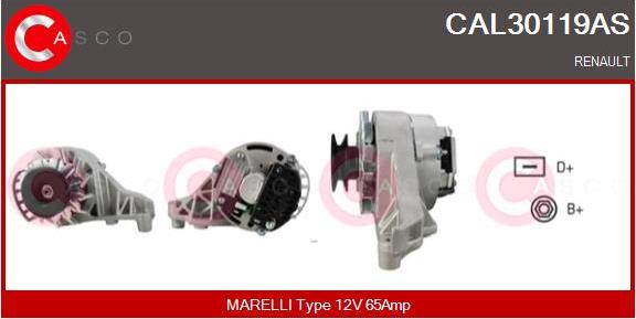 Casco CAL30119AS - Generator alexcarstop-ersatzteile.com