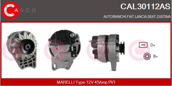 Casco CAL30112AS - Generator alexcarstop-ersatzteile.com