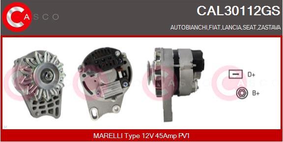 Casco CAL30112GS - Generator alexcarstop-ersatzteile.com