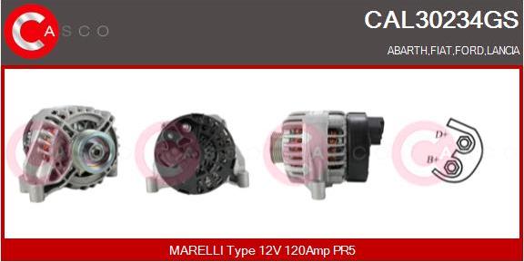 Casco CAL30234GS - Generator alexcarstop-ersatzteile.com