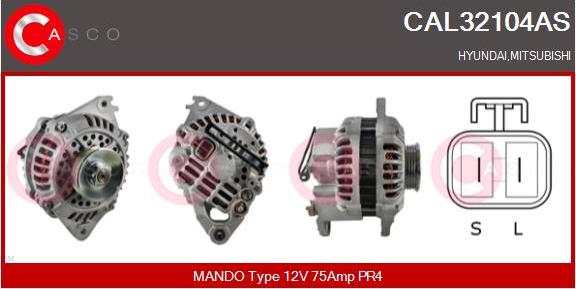 Casco CAL32104AS - Generator alexcarstop-ersatzteile.com